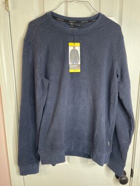 Gerry Weber Men's Textured Navy Crewneck Sweater